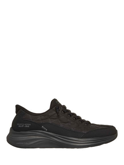 Skechers Hands Free Slip-ins Contour Foam Cozy Fit Trainers, Black
