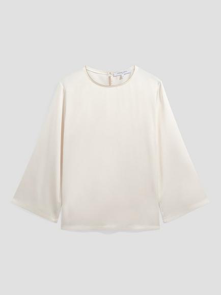 Gerard Darel Lilo Blouse, Ecru, Ecru