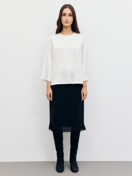 Gerard Darel Lilo Blouse, Ecru - view 2, Ecru