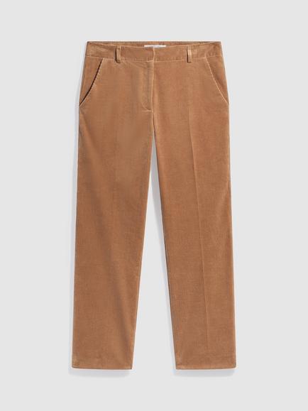Gerard Darel Mysa Slim Leg Trousers, Straw, Straw