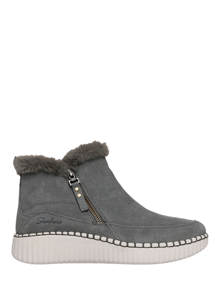 Skechers Relaxed Fit Wilshire Blvd Fresh Zip Ankle Boots, Green Olive, Green Olive