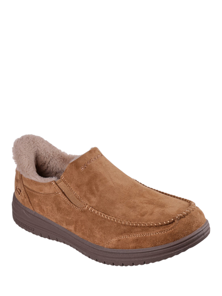 Skechers Murette Scofield Slippers, Chestnut - view 2, Chestnut