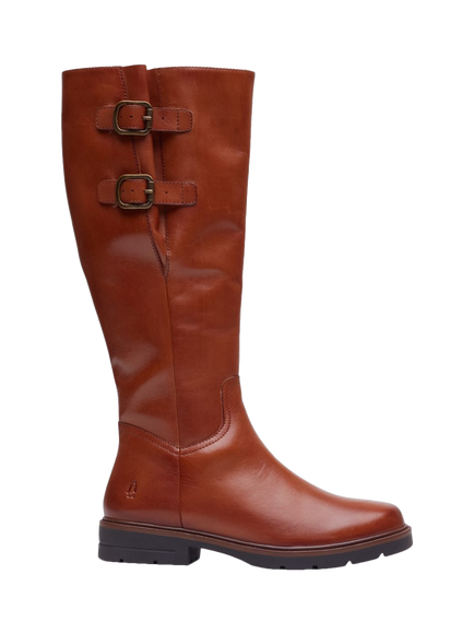 Hush Puppies Tallulah Leather Knee High Boots, Tan