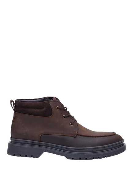 Hush Puppies Jerome Leather Chukka Boots, Brown, Brown