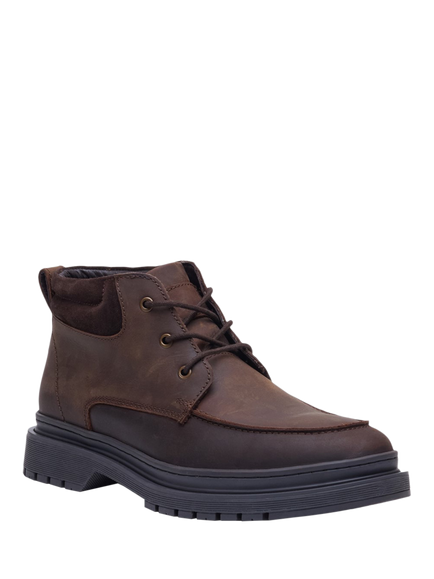 Hush Puppies Jerome Leather Chukka Boots, Brown - view 2, Brown