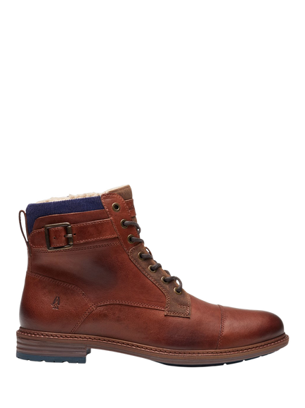 Hush Puppies Jordan Buckle Boot, Dark Brown, Dark Brown