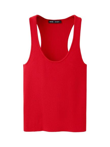 Mango Tank Top, Red, Red