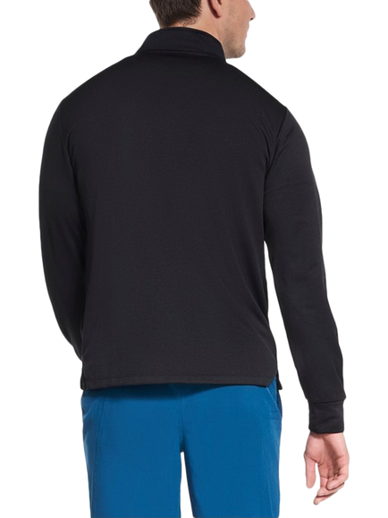Skechers GO DRI All Day Half Zip Jumper, Black - view 2, Black