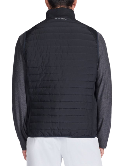 Skechers Go Shield Cosy Fit Hybrid Vest, Bold Black - view 2, Bold Black