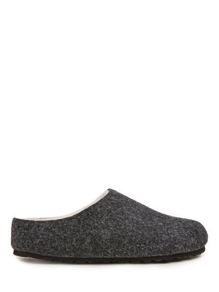 Celtic & Co. Felted Sheepskin Lined Slipper Clogs, Charcoal, Charcoal