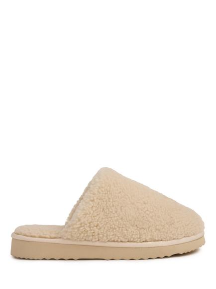 Celtic & Co. Studio Teddy Slippers, Cream, Cream