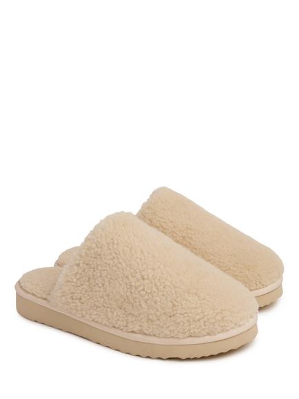 Celtic & Co. Studio Teddy Slippers, Cream - view 2, Cream