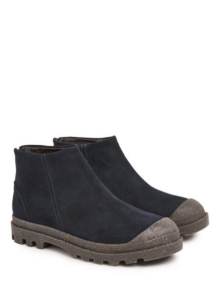 Celtic & Co. Toe Cap Ankle Boots, Navy - view 2, Navy