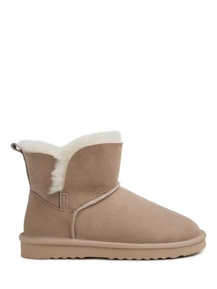 Celtic & Co. Studio Sheepskin Slipper Boots, Camel, Camel