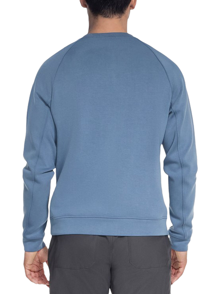 Skechers Cozy Luxe Elevate Crew Neck Sweatshirt, Blue - view 2, Blue