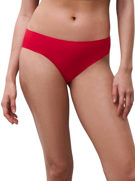 Chantelle Soft Stretch Bikini Knickers, Poppy Red
