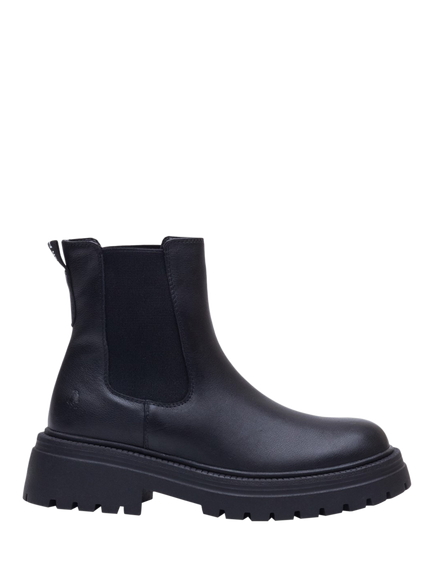 Hush Puppies Rose Leather Chelsea Boots, Black