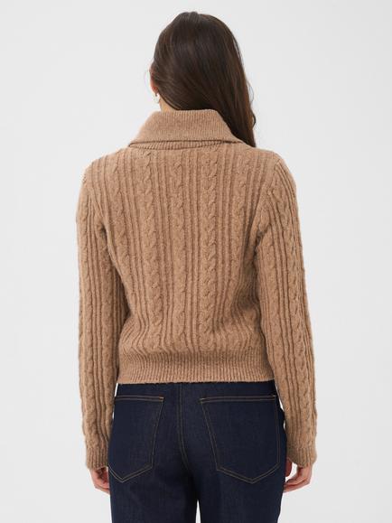 Saint Tropez Talma Cardigan, Toasted Coconut - view 2, Toasted Coconut Mela