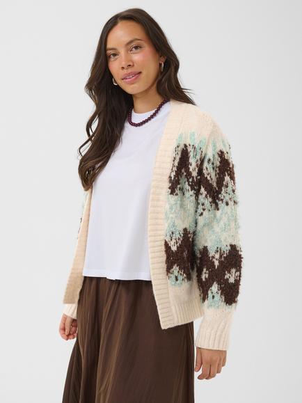 Saint Tropez Tuska Cardigan, Ice, Ice