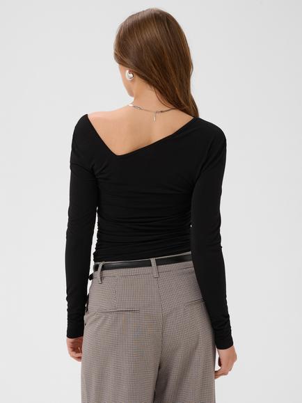 Saint Tropez Tafia Top, Black - view 2, Black