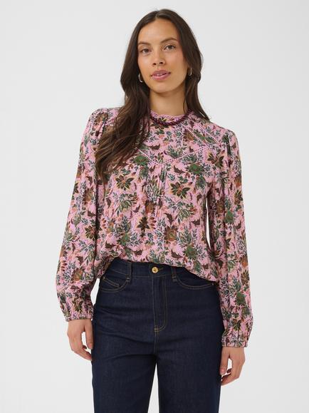 Saint Tropez Teodora Blouse, Mauve, Mauve