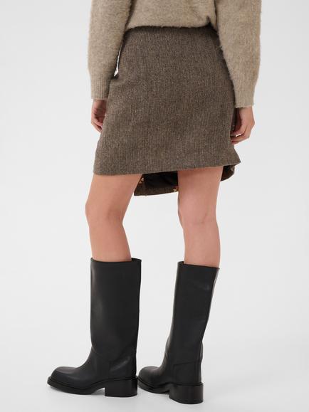 Saint Tropez Terenciana Skirt, Frost Gray - view 2, Frost Gray