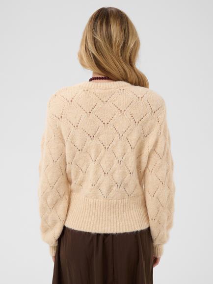 Saint Tropez Tabbatha Jumper - view 2, Rutabaga Melange