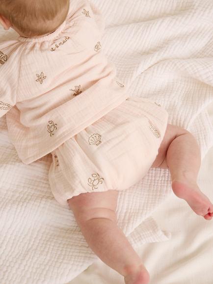 Oat & Marl Baby Shoreline Sunshine Set, Desert Rose - view 2, Desert Rose