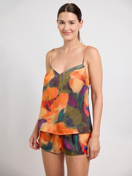 Maison Lejaby Paradise Pyjama Shorts, Gypsy Garden, Gypsy Garden