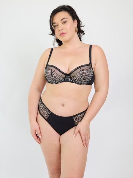 Maison Lejaby Back In Black Knickers, Noir, Noir
