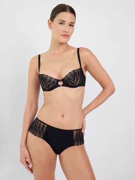 Maison Lejaby Dreamcatcher Shorty Knickers, Noir, Noir