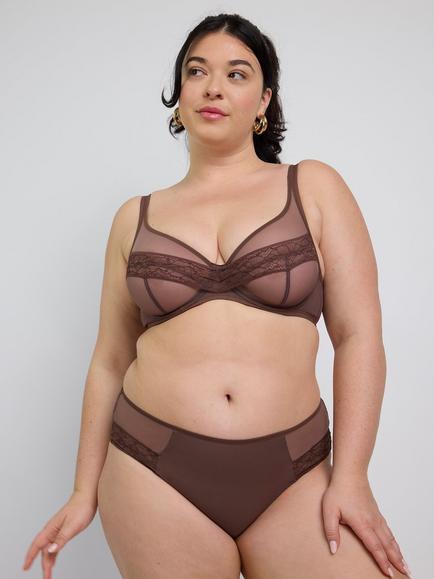 Maison Lejaby Nudite Shorty Knickers, Espresso Dust, Espresso Dust
