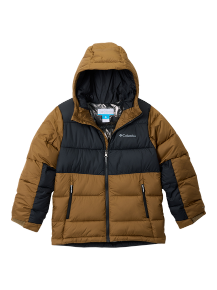 Columbia Kids' Youth Pike Lake II Puffer Jacket, Delta/Black, Delta/Black