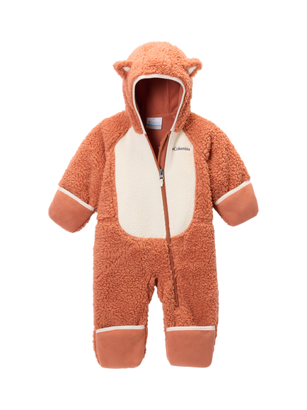 Columbia Baby Fox Hooded Sherpa Suit, Teak Brown, Teak Brown