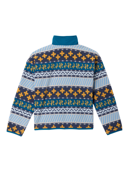 Columbia Kids' Youth Sequoia Fleece Jacket, Phoenix Blue - view 2, Phoenix Blue
