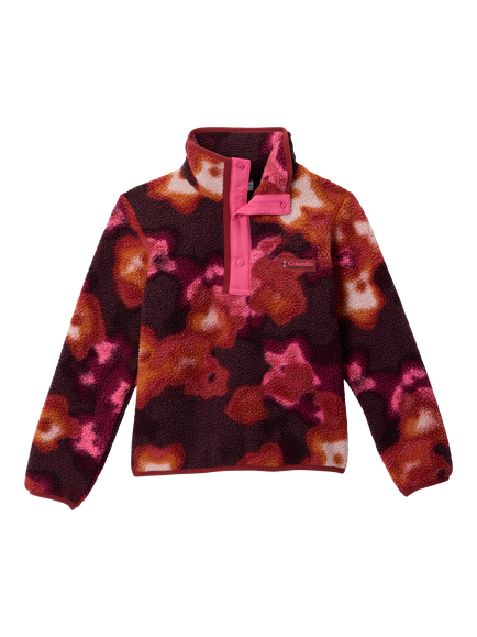 Columbia Kids' Helvetia II Printed Fleece, Red Oxide, Red Oxide