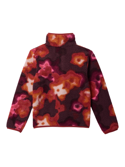 Columbia Kids' Helvetia II Printed Fleece, Red Oxide - view 2, Red Oxide