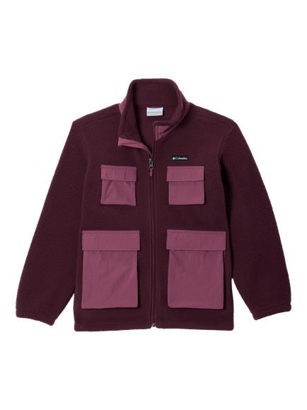 Columbia Kids' Jasper Ridge Fleece Jacket, Moonvista, Moonvista