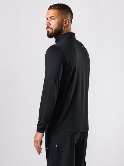 Gym King Energise Quarter Zip Training Top, Black - view 2, Black