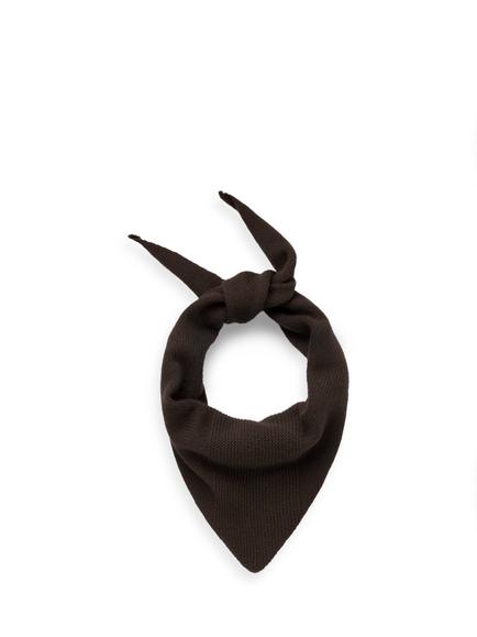 Celtic & Co. Triangle Pure Wool Scarf, Chocolate