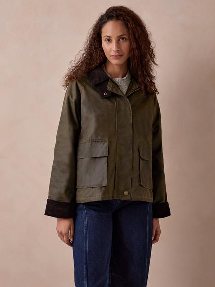 Celtic & Co. Wax Country Jacket, Olive, Olive
