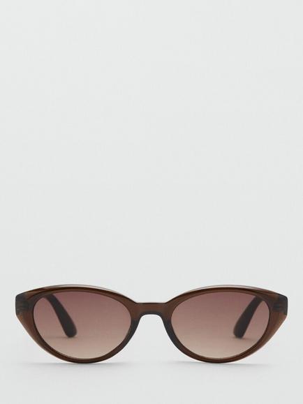 Mango Oval Sunglasses - view 2, Brown