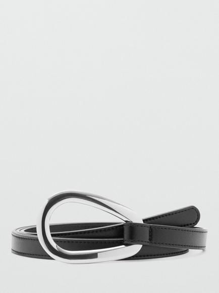 Mango Link Belt, Black, Black