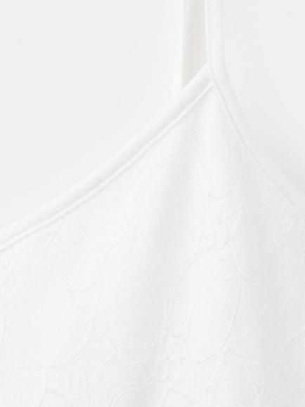Mango Vestido Rena Asymmetric Pleated Mini Dress - view 2, White