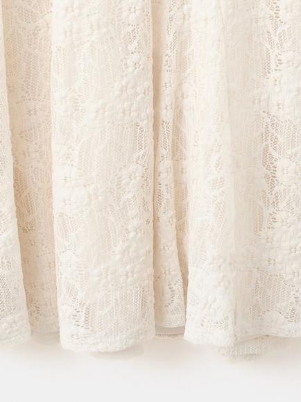 Mango Falda Marta Flared Midi Skirt, Off White - view 2, Off White