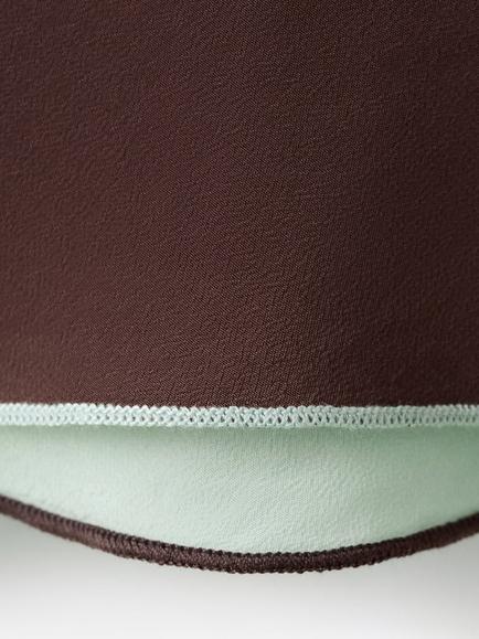 Mango Asymmetric One-Shoulder Camisole Top, Brown - view 2, Brown