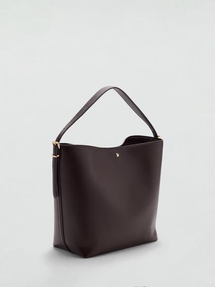 Mango Bucket Bag - view 2, Chocolate