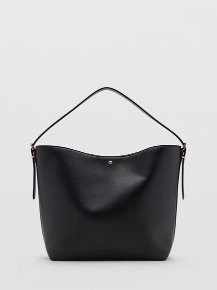 Mango Bucket Bag, Black