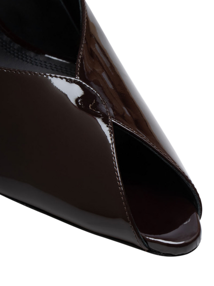 NEOUS Culuma Slingback Heeled Shoes, Choc - view 2, Choc