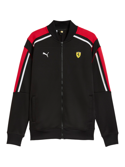 PUMA x Scuderia Ferrari MT7 Track Jacket, Puma Black - view 2, Puma Black